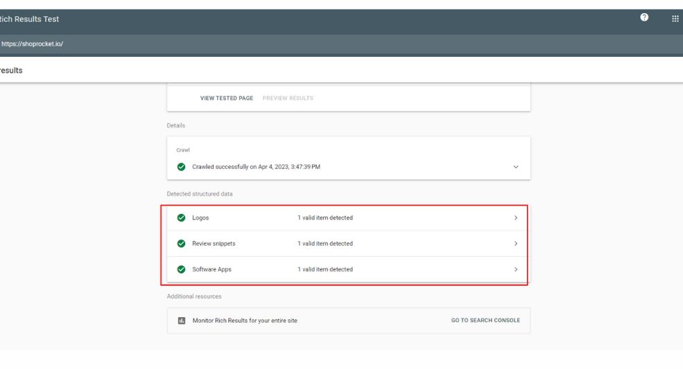 Structured Data Schema saas seo